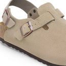 Birkenstock Tokio taupe, Suede Leather
