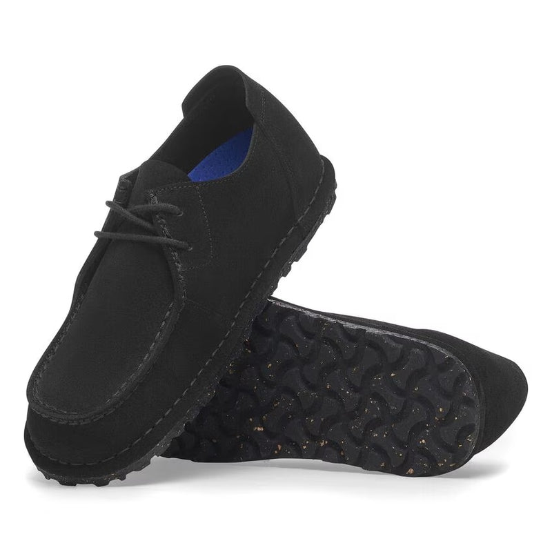 Birkenstock Utti Lace N black, Suede Leather