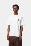 Carhartt WIP S/S C Logo Archive T-Shirt Organic Cotton Single Jersey, 175 g/m² (White)