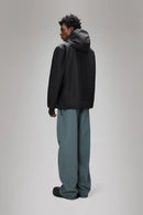 Rains Lohja Long Insulated Cargo Jacket (Black)