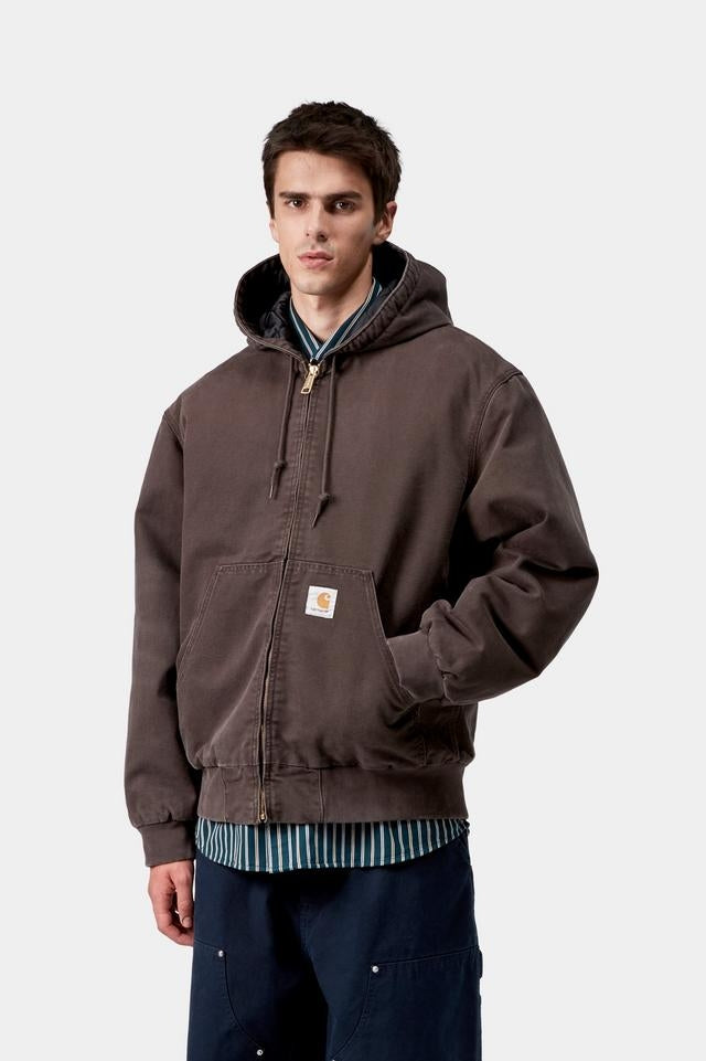 Carhartt WIP OG Active Jacket 100% Organic Cotton 'Dearborn' Canvas, 12 oz (Tobacco stone canvas)