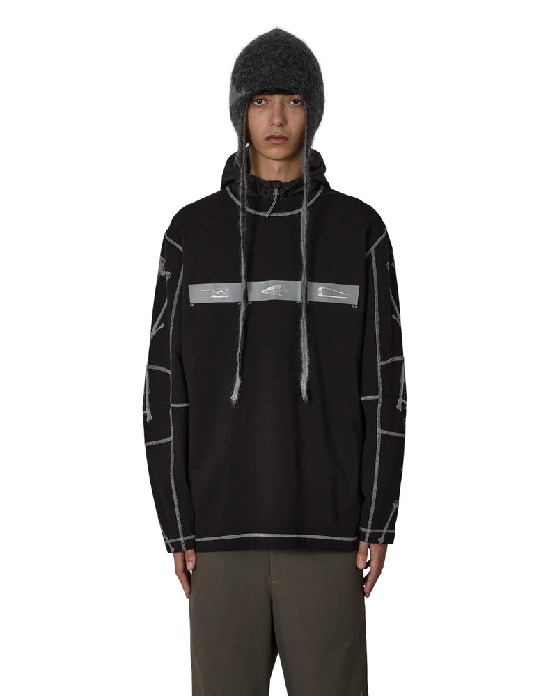 ROA Sticks Stitch Organic Long Sleeve (Black)
