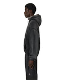 ROA Bee Sun Faded Waffle Zip Up Hoodie (Black)