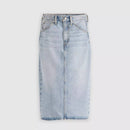 Levi's Hr Back Slit Skirt (Riveting Clean Hem)