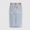 Levi's Hr Back Slit Skirt (Riveting Clean Hem)