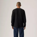 Levi's LS Rlx Thermal Tee (Mineral Balck Garment Dye)
