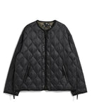 Taion Unisex Military M65 Liner W-Zip Short Down Jkt Soft Shell (Black)