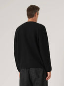 Universal Works Wool Fleece Cardigan (Black)