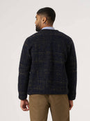 Universal Works Marble Fleece Cardigan (Navy)