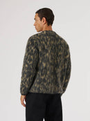 Universal Works Dolce Fleece Cardigan (Charcoal)