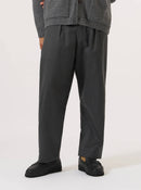 Universal Works Travel Suiting Oxford Pant (Charcoal)