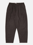 Universal Works Upcycled It Tweed Pleated Track Pant (Brown)