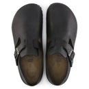 Birkenstock London black, Oiled Leather - Calz. S
