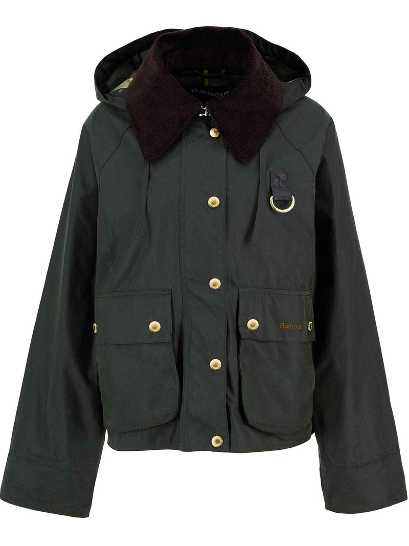 Barbour Reighton Wax AW25 Wax Cot Outw (Fern/Ancient)