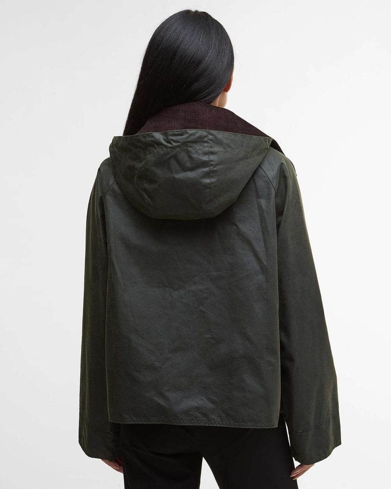 Barbour Reighton Wax AW25 Wax Cot Outw (Fern/Ancient)
