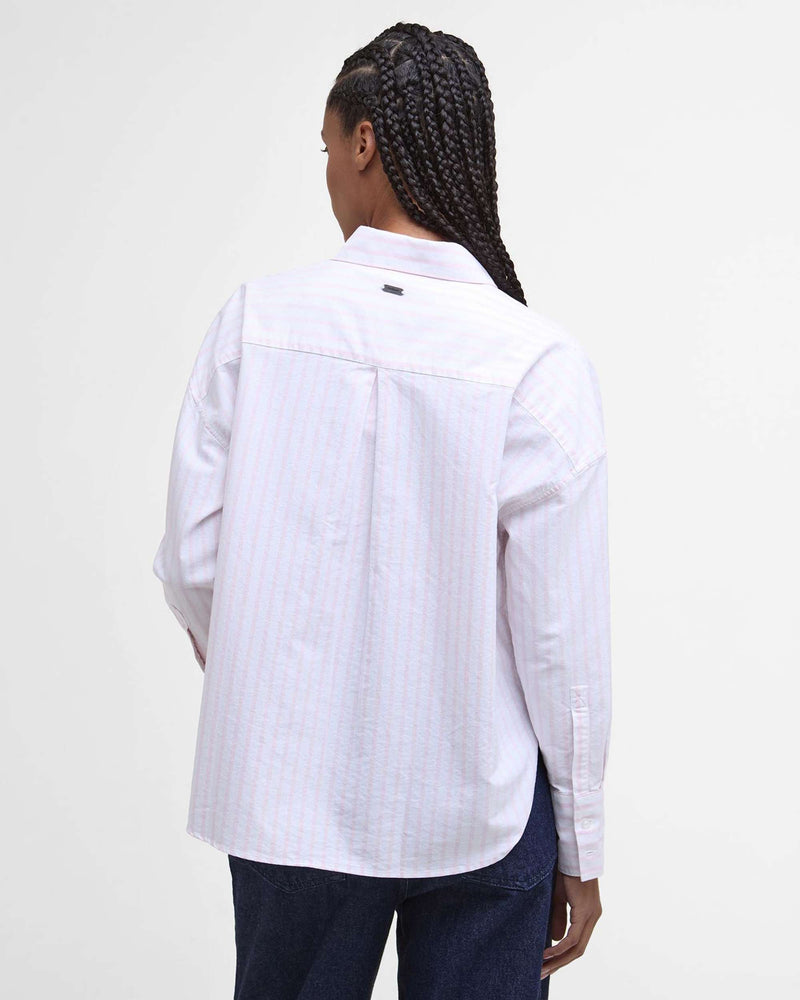 Barbour Lavensdale Shirt AW25 Shirt (Pink Stripe)