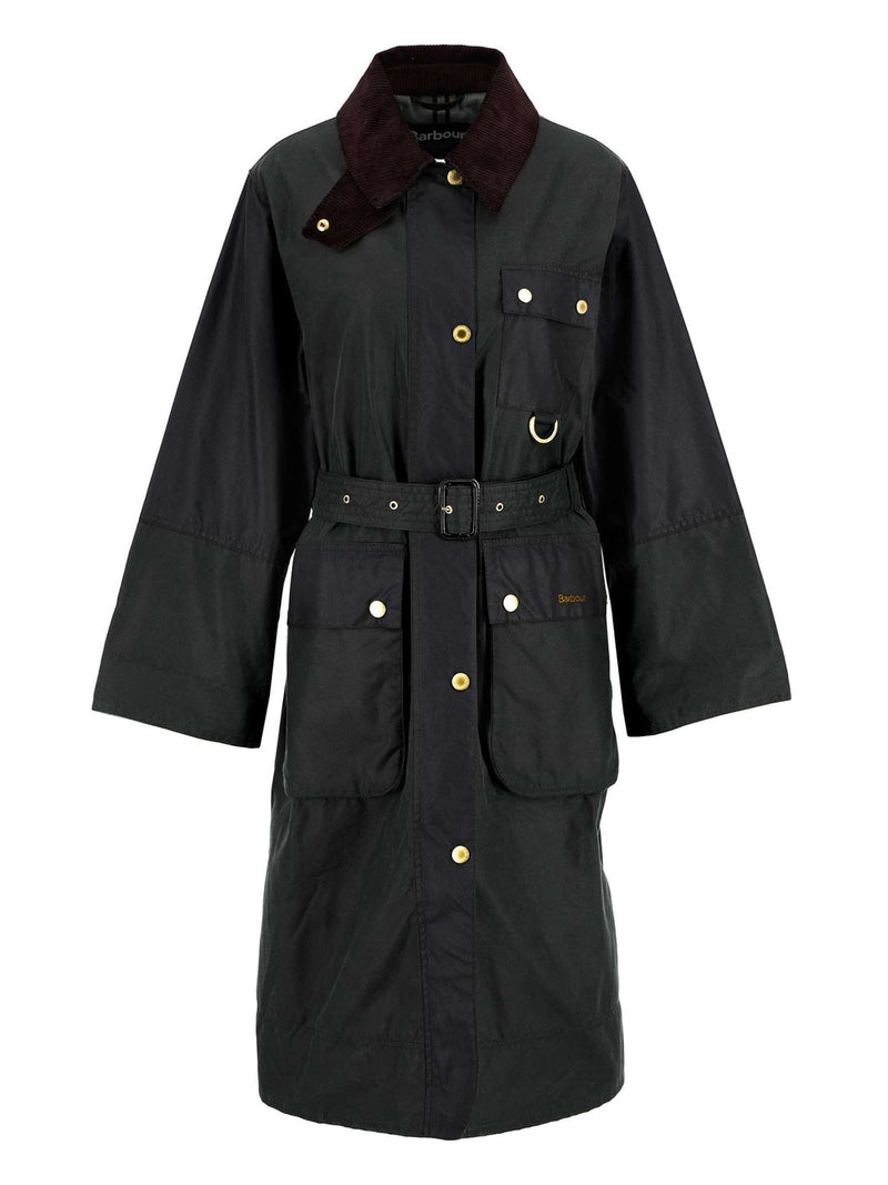 Barbour Milda Wax Jkt AW25 Wax Cot Outw (Fern/Sage/Ancient Tartan)