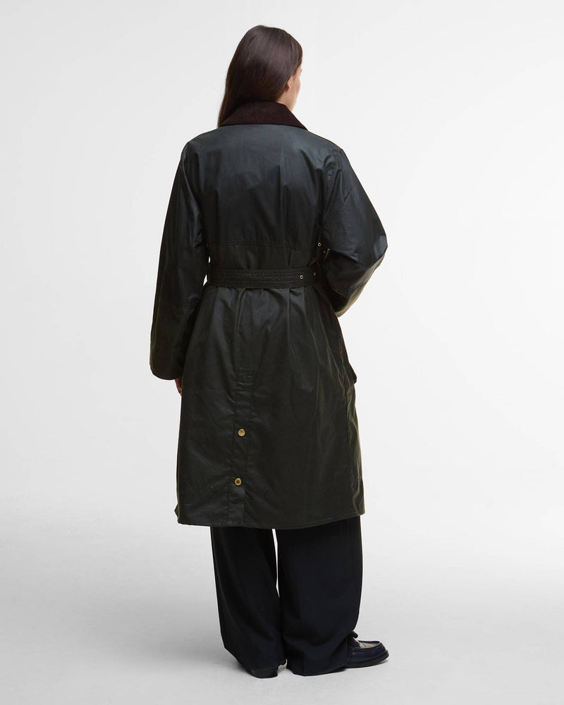 Barbour Milda Wax Jkt AW25 Wax Cot Outw (Fern/Sage/Ancient Tartan)
