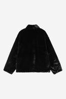 Carhartt WIP W' Olney Michigan Coat Polyester Knit, 14.7 oz (Black)