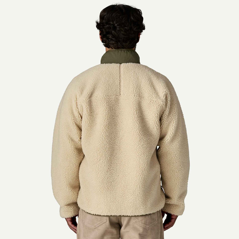 Patagonia M's Classic RetroX Jkt (Dark Natural w/Basin Green)