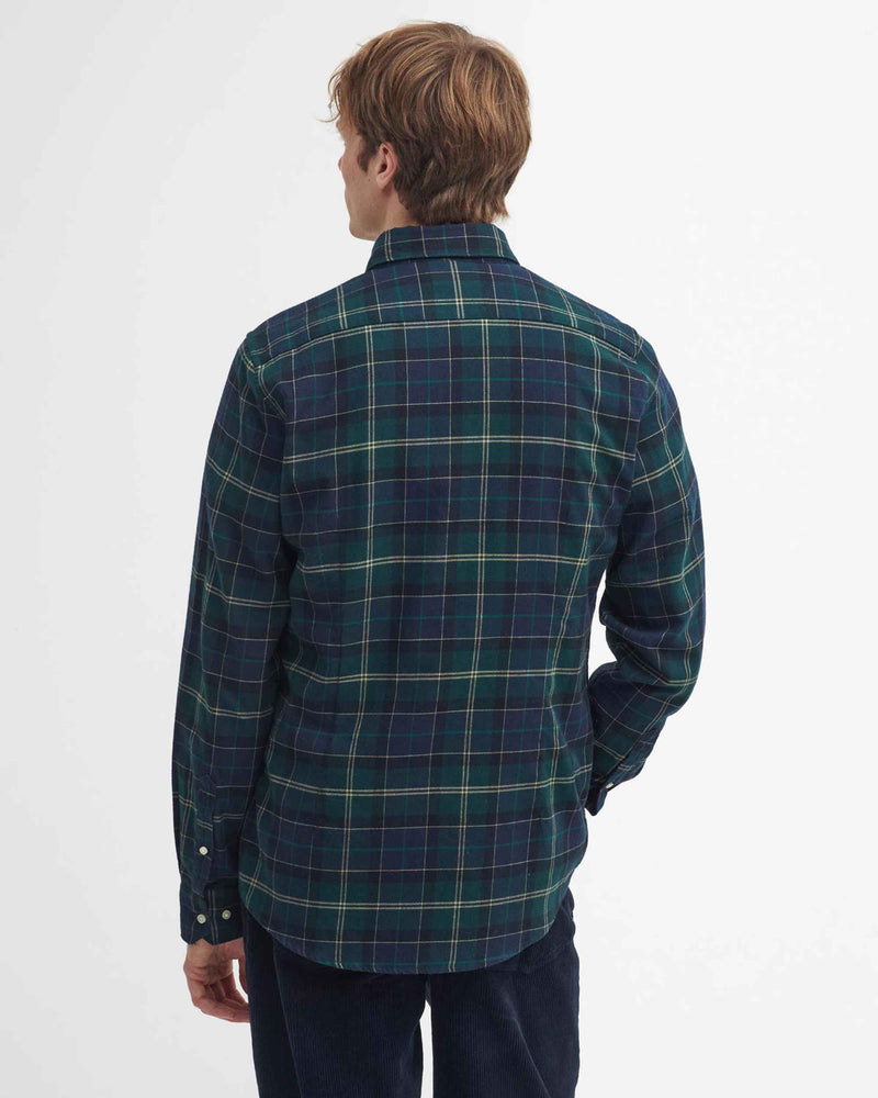 Barbour Fortrose Tailored Shirt Aw25 Shirt (Green Loch)
