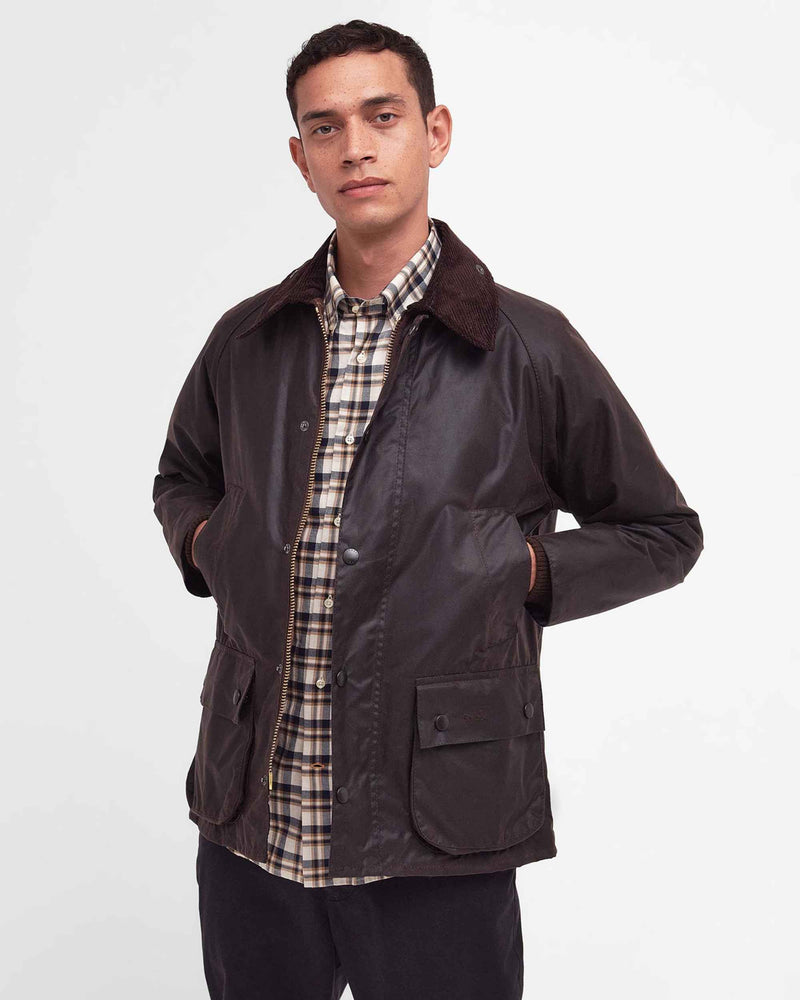 Barbour Bedale Wax Jacket Aw25 Wax Cot Outw (Rustic)