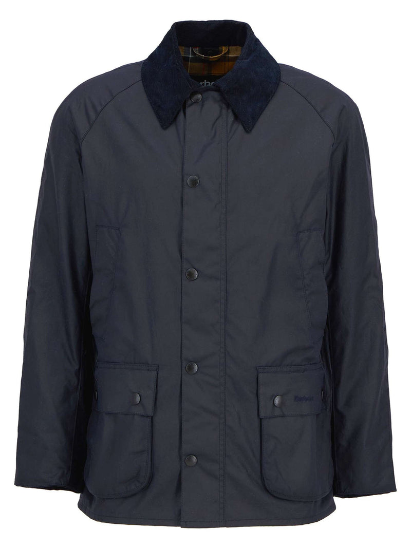 Barbour Ashby Wax Jacket Aw25 Wax Cot Outw (Navy)