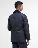 Barbour Ashby Wax Jacket Aw25 Wax Cot Outw (Navy)