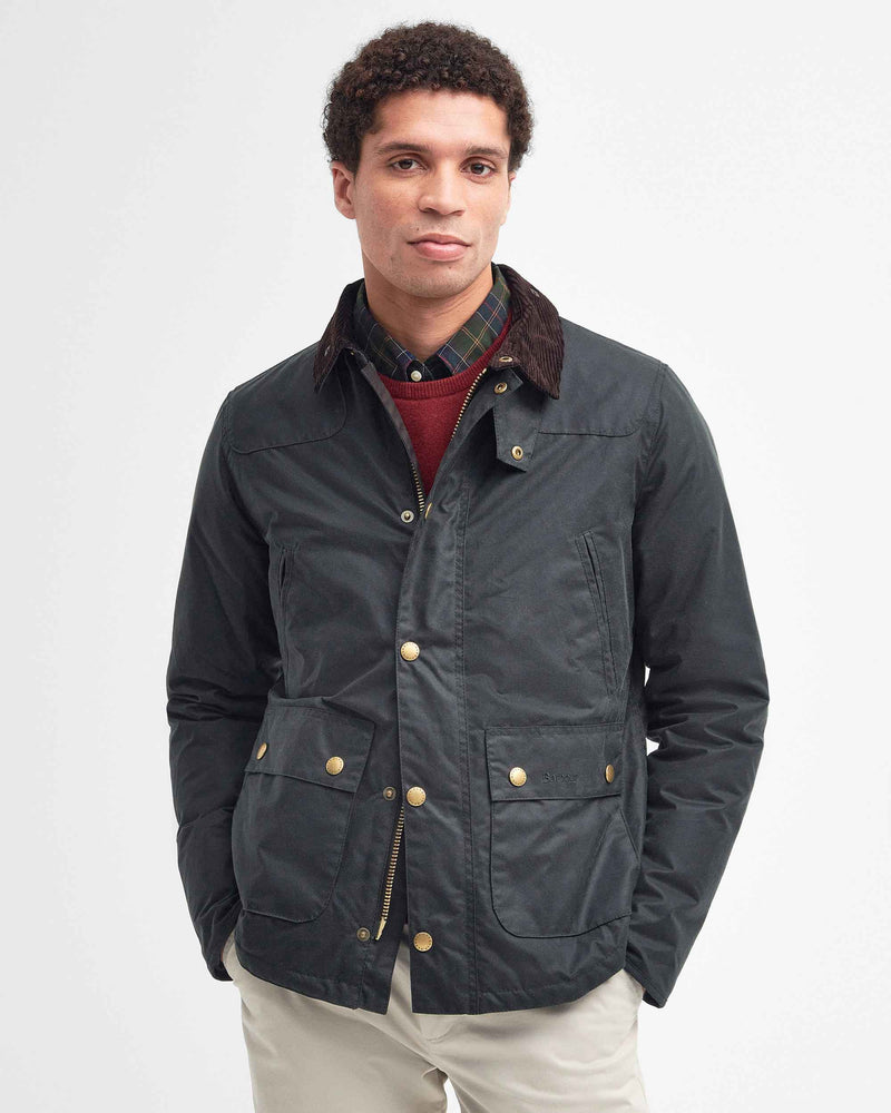 Barbour Reelin Wax Jacket Aw25 Wax Cot Outw (Sage)