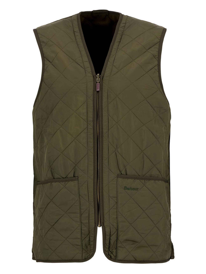 Barbour Polarquilt Waistcoat Zip Liner Aw25 Liners (Olive)