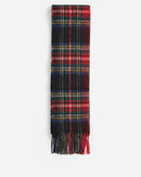 Barbour New Check Tartan Scarf Aw25 Scarf (Black Stewart)