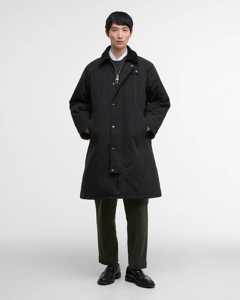 Barbour Padded Exmoor Coat Aw25 Casual Outerwear (Black)