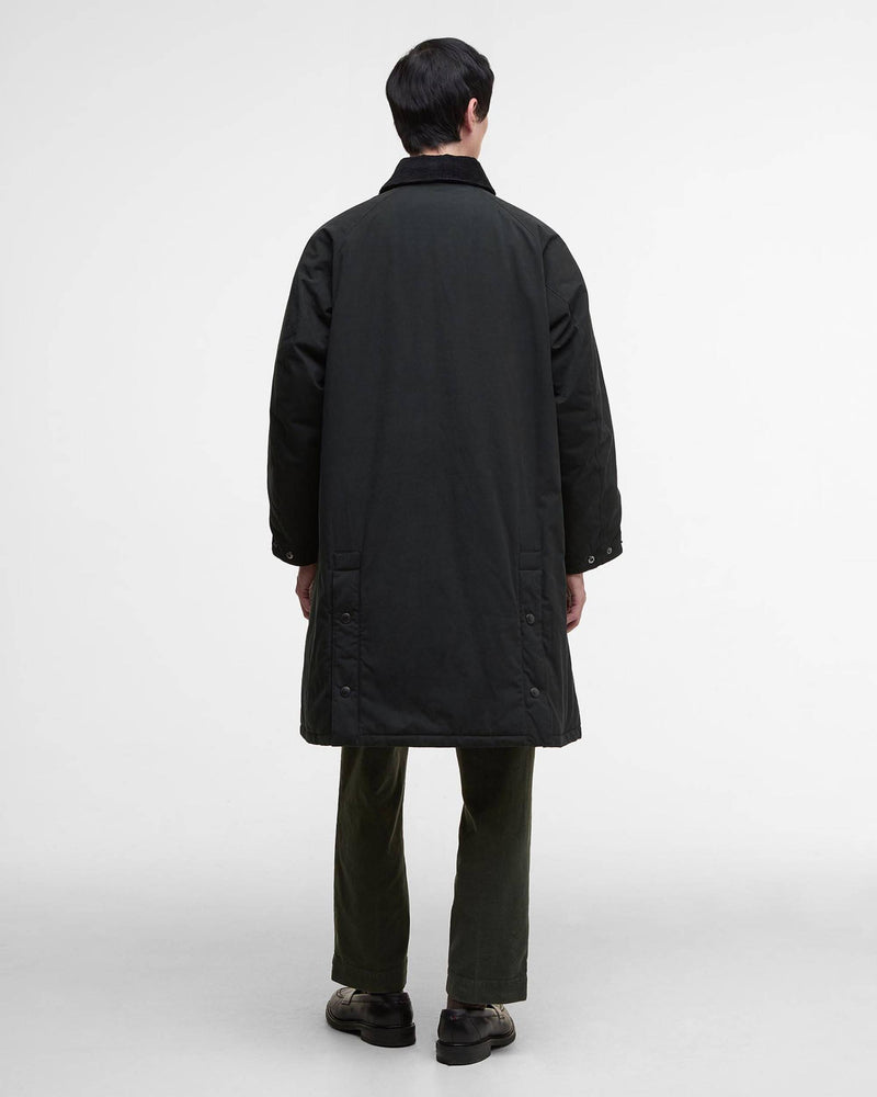 Barbour Padded Exmoor Coat Aw25 Casual Outerwear (Black)
