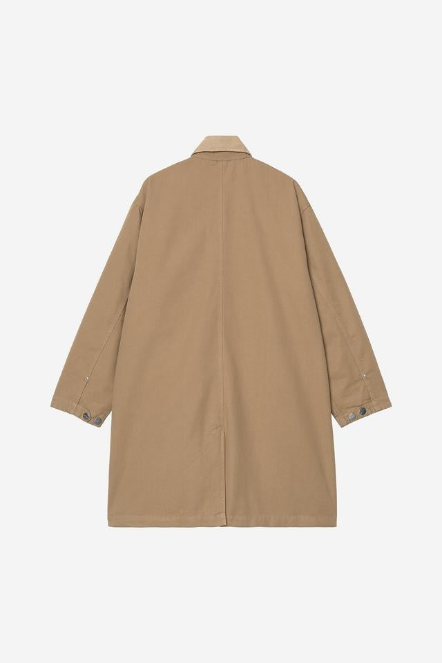 Carhartt WIP Webster Coat 100% Cotton 'Hubbard' Canvas, 9 oz (Leather/Leather rinsed)