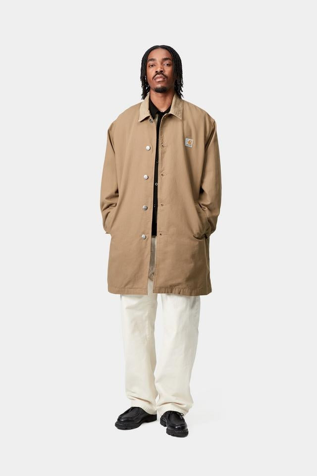 Carhartt WIP Webster Coat 100% Cotton 'Hubbard' Canvas, 9 oz (Leather/Leather rinsed)