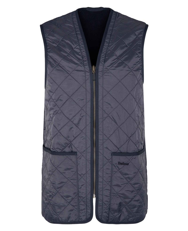 Barbour Polarquilt Waistcoat Zip Liner Aw25 Liners (Navy)
