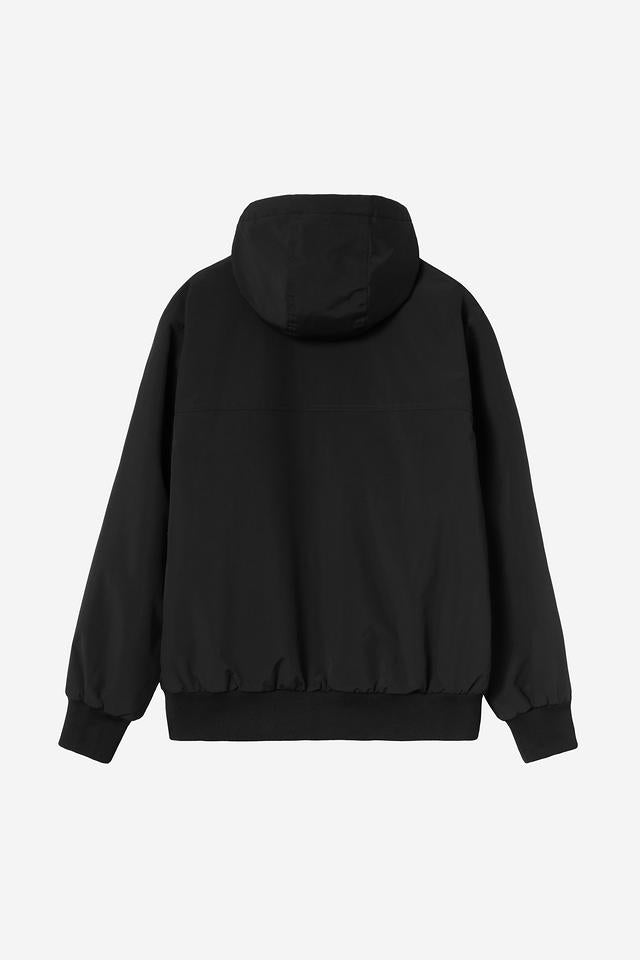 Carhartt WIP Hooded Sail Jacket 100% Nylon Supplex®, 5.3 oz (Black / White)