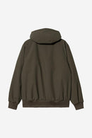 Carhartt WIP Hooded Sail Jacket 100% Nylon Supplex®, 5.3 oz (Cypress / Black)