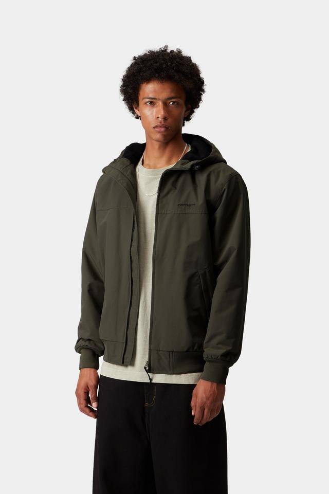Carhartt WIP Hooded Sail Jacket 100% Nylon Supplex®, 5.3 oz (Cypress / Black)