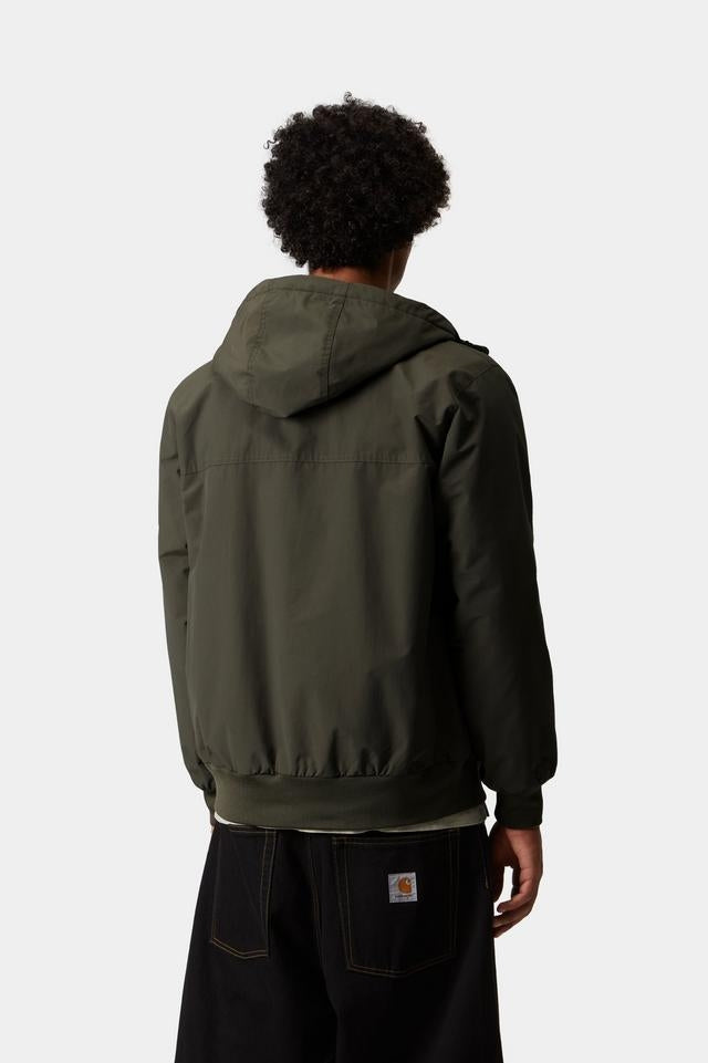 Carhartt WIP Hooded Sail Jacket 100% Nylon Supplex®, 5.3 oz (Cypress / Black)