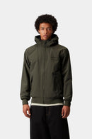 Carhartt WIP Hooded Sail Jacket 100% Nylon Supplex®, 5.3 oz (Cypress / Black)