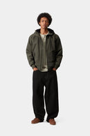 Carhartt WIP Hooded Sail Jacket 100% Nylon Supplex®, 5.3 oz (Cypress / Black)