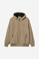 Carhartt WIP Hooded Sail Jacket 100% Nylon Supplex®, 5.3 oz (Leather / Black)