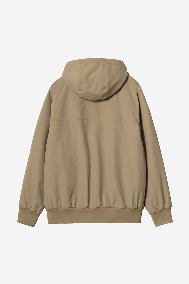 Carhartt WIP Hooded Sail Jacket 100% Nylon Supplex®, 5.3 oz (Leather / Black)