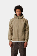 Carhartt WIP Hooded Sail Jacket 100% Nylon Supplex®, 5.3 oz (Leather / Black)