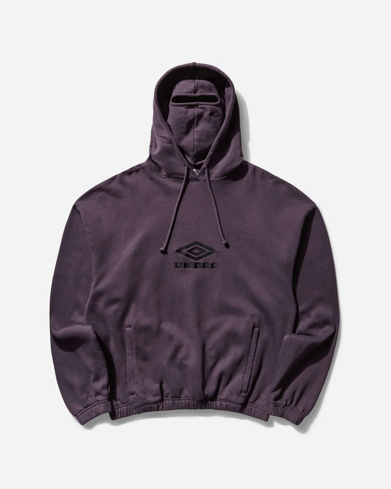 Umbro Og Logo Mask Hoodie (Dark Purple)