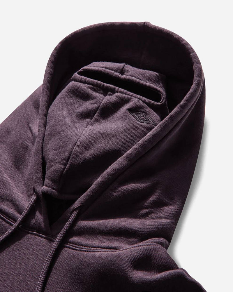 Umbro Og Logo Mask Hoodie (Dark Purple)