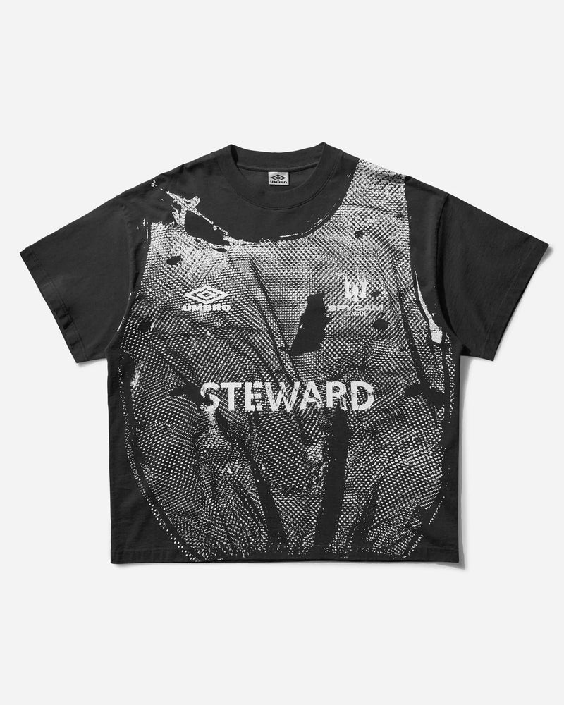 Umbro Steward Vest T Shirt (Washed Black)