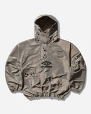 Umrbo Smock Check Anorak (Beige Black)