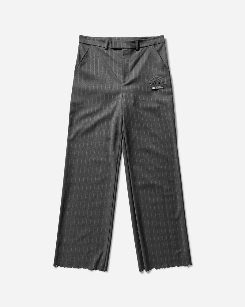 Umbro Formal Pinstriped Pants (Dark Grey)